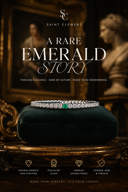 The Saint Clement Emerald Bracelet