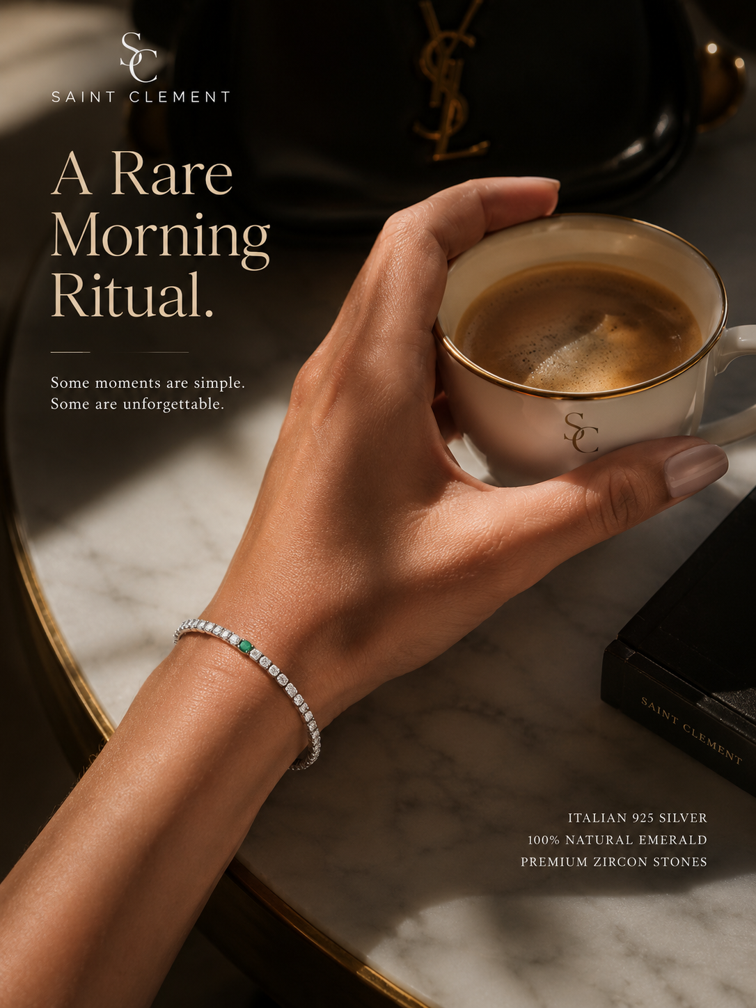 The Saint Clement Emerald Bracelet