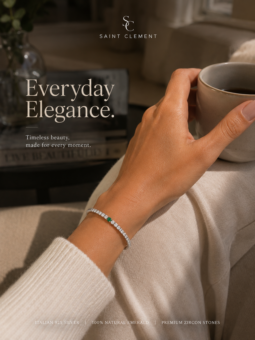 The Saint Clement Emerald Bracelet