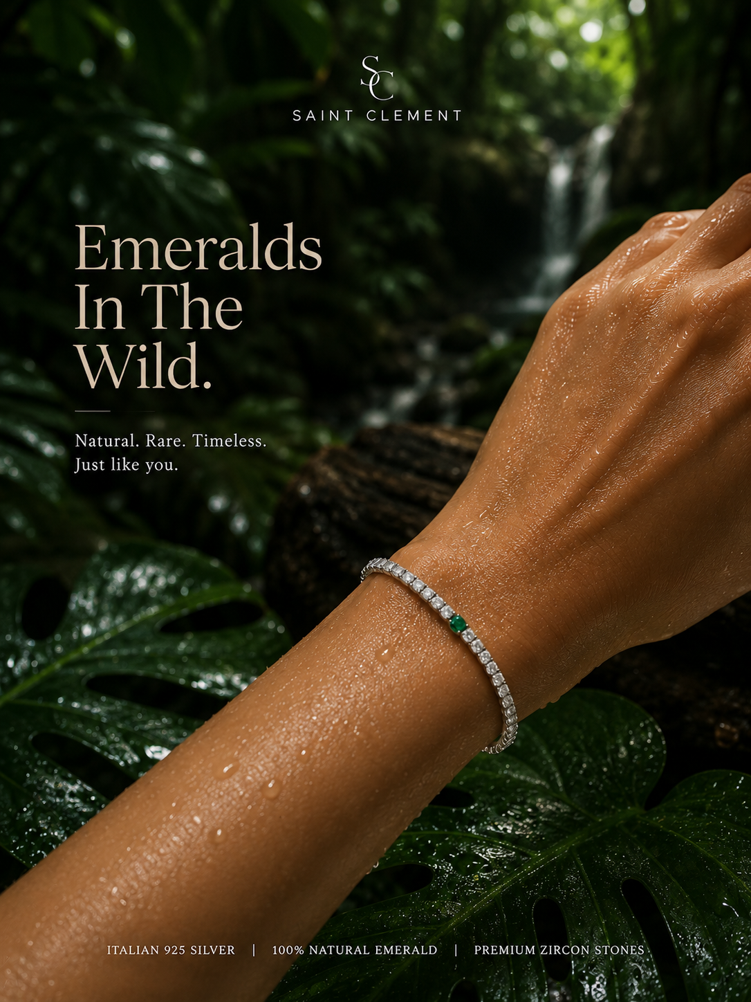 The Saint Clement Emerald Bracelet