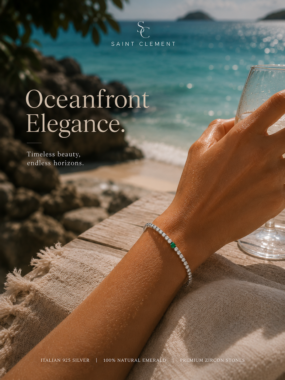 The Saint Clement Emerald Bracelet